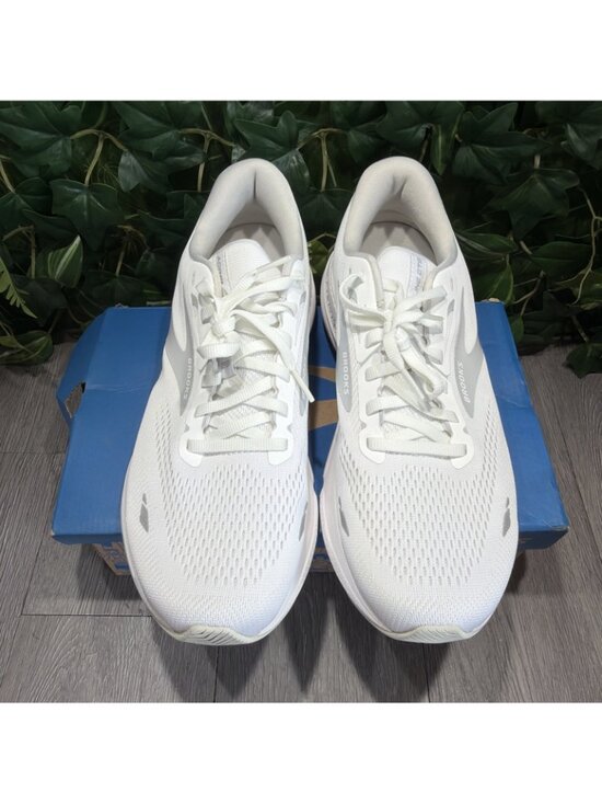 Brooks Adrenaline GTS 23 W 12 Wide M 10.5 Shoe White Running Walking 1203811D104 main image 10